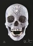 For the Love of God by Damien Hirst, 2008, Silkscreen with Diamond dust, sold May 2010