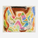 James Daugherty, Untitled, 1967, pastel on paper