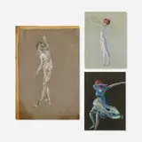 Arthur Bowen Davies, three works