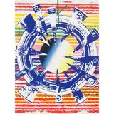 James Rosenquist, Miles, 1975, lithograph and screenprint on paper