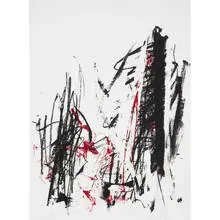 untitled by Joan Mitchell, 1991, lithograph on paper, sold Feb 2009