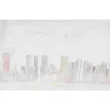 Wesley Willis, untitled (New York Skyline from the Hudson River, night view)