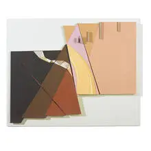 David Barr, Structurist Relief No. 251, 1985, lacquered wood