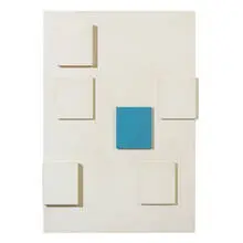 Eli Bornstein, Structurist Relief No. 4, 1957, lacquered wood