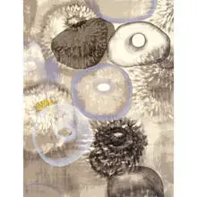 Happiness for Instance, III by Ross Bleckner, 1997, screenprint on paper, sold Feb 2009