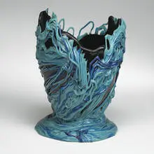 vase by Gaetano Pesce, c. 1995, resin, sold Mar 2007