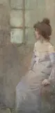 Distant thoughts by William Lee Hankey, Rws, Ri, Roi, Re, watercolour, offered Mar 2022