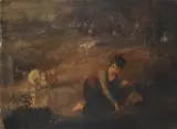 British School, A girl picking mushrooms