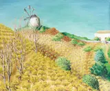 'The Vineyard' by Continental School, oil on canvas, offered Mar 2022
