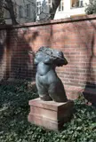 Waldemar Grzimek, Torso Aufgerichtet Stehende II, 1973, Bronze mit schwarzer Patina