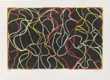 Brice Marden, Beyond Eagles Mere 2, 2001, Farbradierung und Lithographie auf Papier