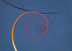 Francisco Infante-Arana, 90 Degrees Turn, 1964, Tempera auf Malkarton, auf Leinwand aufgezogen