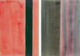 Ohne Titel by Günther Förg, 1996, 6 Gouachen mit Schellack, jeweils auf leichtem Karton, sold Dec 2007