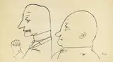 George Grosz, Germanenköpfe
