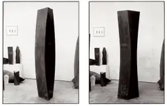 Figur by Michael Croissant, 1995, Bronze, geschweißt. Höhe: 200 cm (78 ¾ in.), sold May 2008