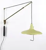 Gino Sarafatti, Adjustable wall lamp, c. 1954, Possibly by Arteluce