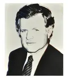 Andy Warhol, Edward Kennedy, 1980, Color screenprint with Diamond dust