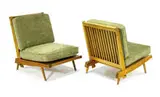 George Nakashima, Pair of lounge chairs