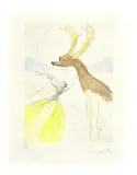 The Twelve Tribes of Israel (Portfolio of 13 works) by Salvador Dalí, 1973, Color drypoints printed on Japan paper, sold May 2010