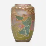 Zsolnay, Rare vase, 1904, eosin glazed earthenware