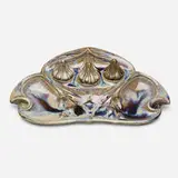 Alexandre Bigot, inkwell, 1912, glazed stoneware