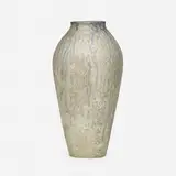 Alexandre Bigot, vase, c. 1900, crystalline glazed stoneware