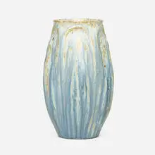 Alexandre Bigot, gourd vase, c. 1900, glazed stoneware