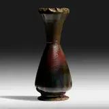 vase by George E. Ohr, 1897-1900, glazed earthenware, sold Sep 2020