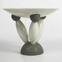 Tripalle fruit bowl by Matteo Thun, 1984, marble, sold Mar 2007