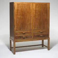 Peder Pedersen, service cabinet, c. 1935, mahogany, brass