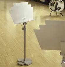 Witold Gordon, music stand, 1928, aluminum
