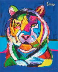 Christian Riese Lassen, Abstract tiger