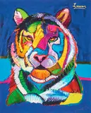 Christian Riese Lassen, Abstract tiger
