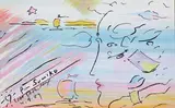 Peter Max, Love for Sumiko, 1989