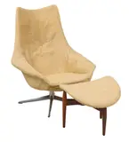 Eero Saarinen, Chair with Ottoman