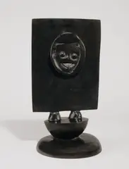 Chéri Bibi by Max Ernst, 1973, Bronze mit schwarzer Patina. Höhe: 34,2 cm (13 ½ in.), sold Nov 2012