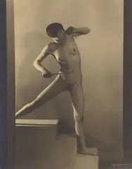 The Movement by František Drtikol, 1927, Vintage. Pigmentdruck, sold Nov 2014