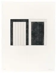 Brice Marden, 12 Views for Caroline Tatyana, 1977, Folge von 12 Radierungen mit Aquatinta, jeweils auf Velin