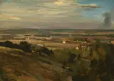Christian Friedrich Gille, Blick über das Elbtal bei Dresden