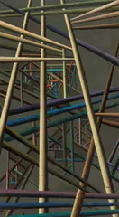 George Papazov, Impresion d’une Catedral, 1939, Öl auf Leinwand