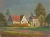 Karl Hofer, Loretto-Kapelle von 1637 in Staad bei Konstanz