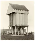 Bernd und Hilla Becher, GRAIN ELEVATOR. STRASBOURG. ALSACE. F.