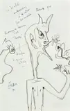 Jean Cocteau, Untitled (Le Diable)