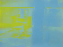 Andy Warhol, Electric Chairs (10), 1971, Screenprint in colors on heavy wove paper