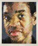 Chuck Close, Lyle, 2003, Screenprint in colors