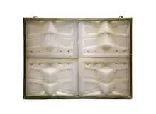 Biltmore tiles by Albert Chase McArthur & Frank Lloyd Wright, c. 1928, Glass, sold May 2010
