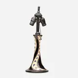 table lamp by Frederick Hurten Rhead for Rhead Pottery, 1914-17, glazed earthenware, sold Sep 2020