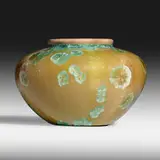 Adelaide Robineau, vase, c. 1915, crystalline glazed porcelain