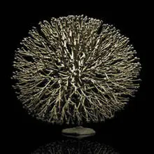 Harry Bertoia, untitled (Bush Form), c. 1971, welded phosphorus bronze with applied patina