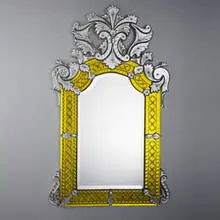 custom mirror by Philippe Starck, 2000, cut mirrored glass, sold Mar 2007